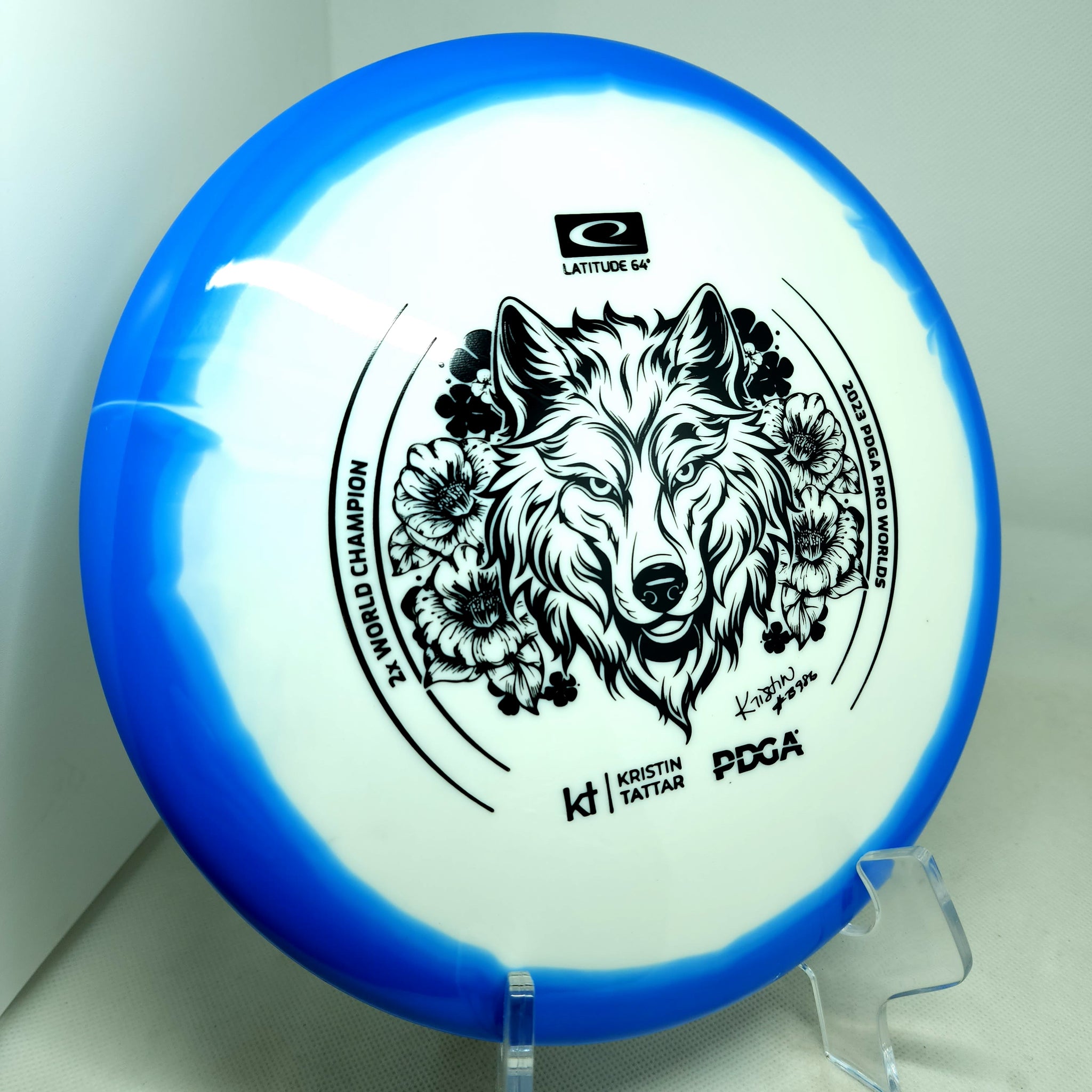 Pure Gold Line Disc Kristin Tattar | Gold Orbit Pure | Lattitude 64 – Big Cat Disc Golf LLC