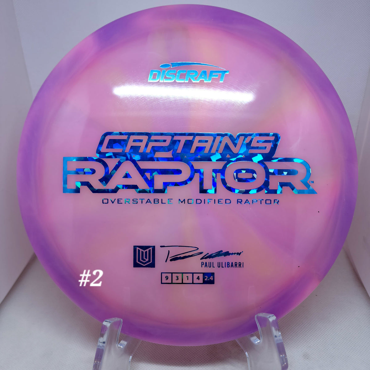 Discraft | Captains Raptor (Z Swirl Plastic) 2025 Edition | Overstable ...