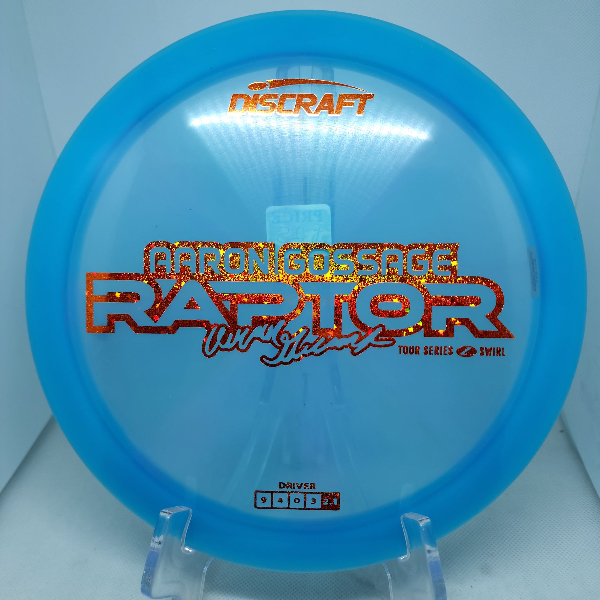 Raptor (Z Swirl Plastic) Aaron Gossage Tour Series 2025