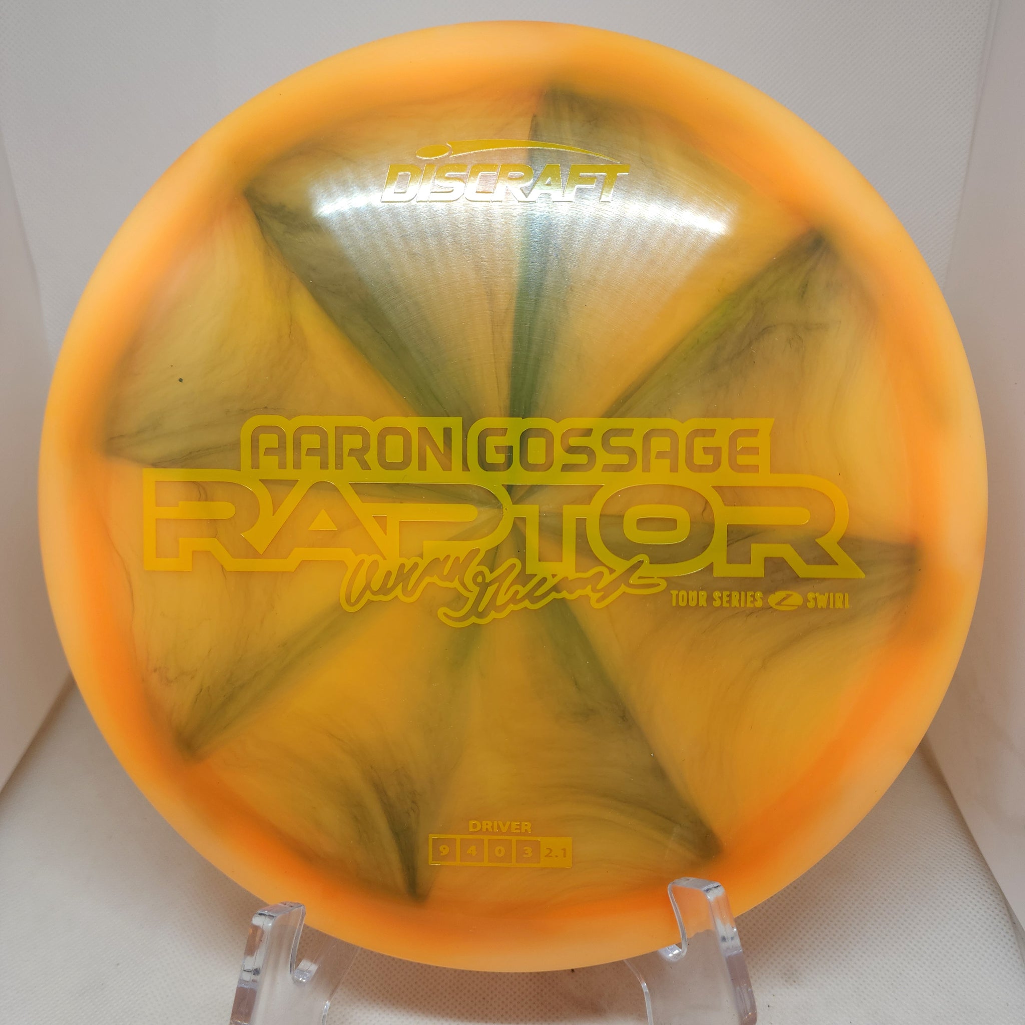 Raptor (Z Swirl Plastic) Aaron Gossage Tour Series 2025