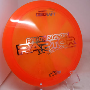Raptor (Z Swirl Plastic) Aaron Gossage Tour Series 2025