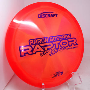 Raptor (Z Swirl Plastic) Aaron Gossage Tour Series 2025