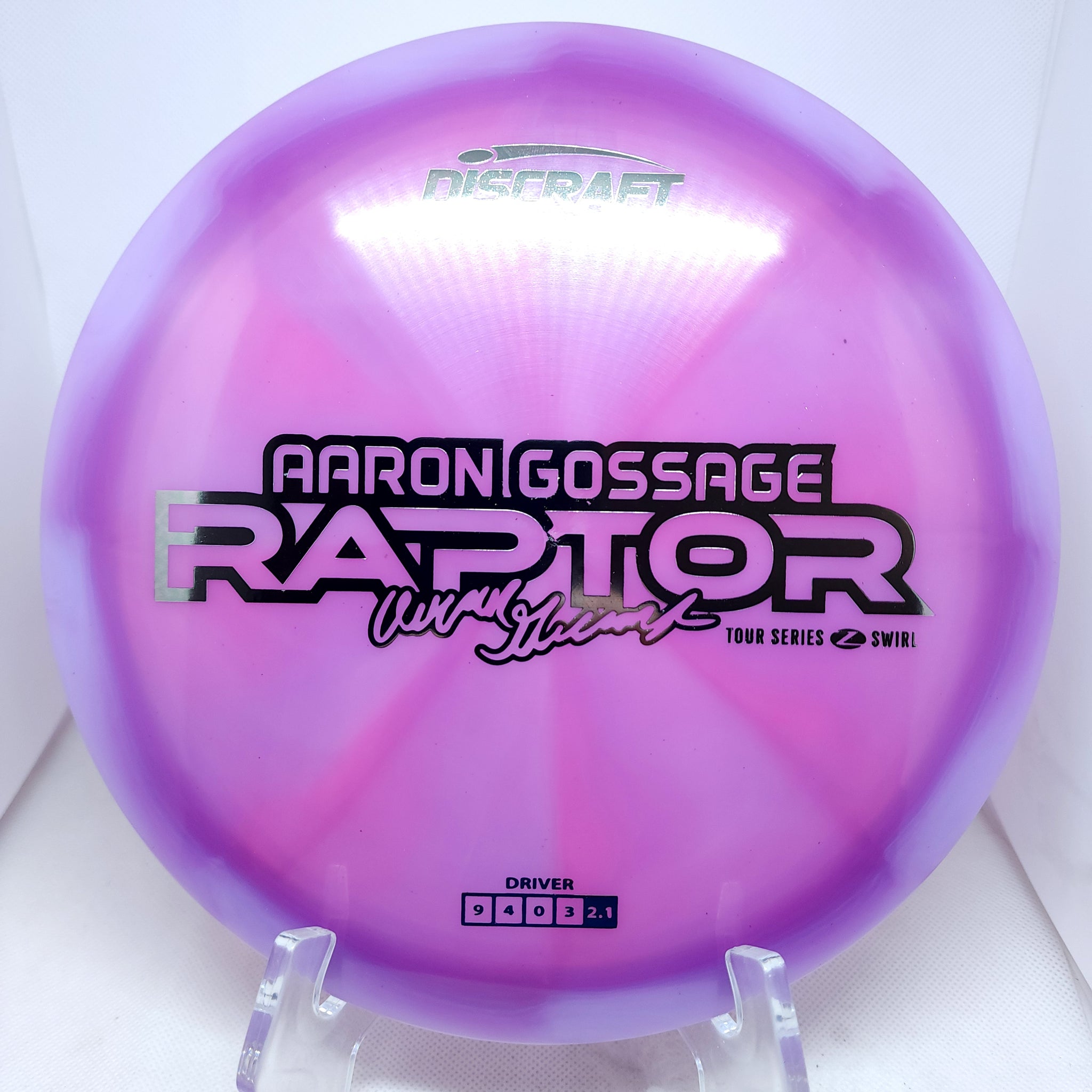 Raptor (Z Swirl Plastic) Aaron Gossage Tour Series 2025