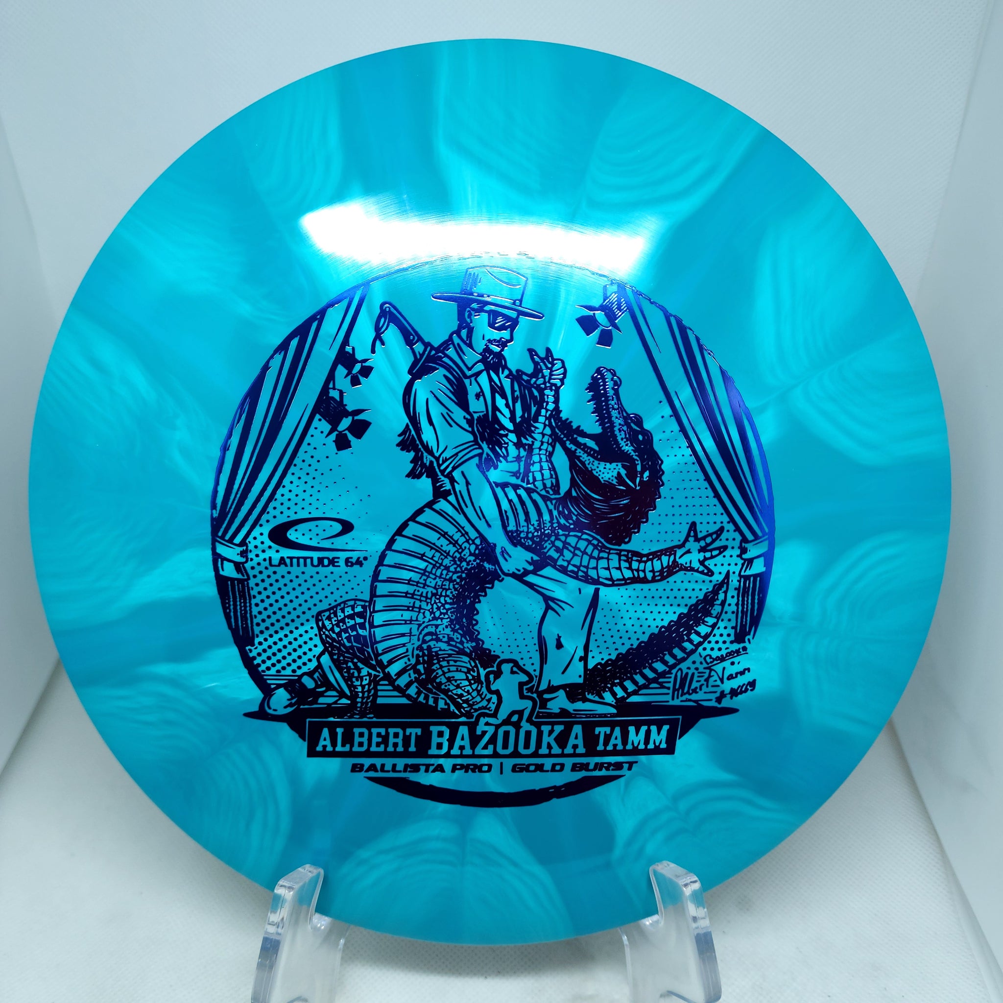 Ballista Pro (Gold Extreme Burst Plastic) Albert Tamm Team Series 2025