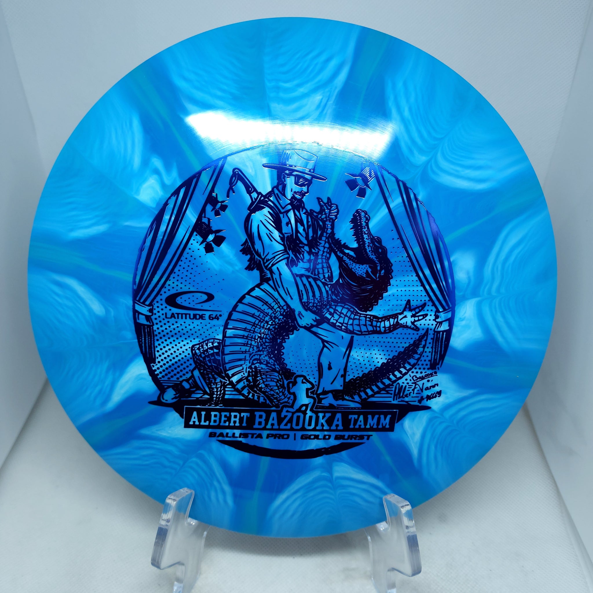 Ballista Pro (Gold Extreme Burst Plastic) Albert Tamm Team Series 2025