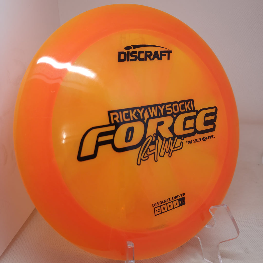 Force (Z Swirl Plastic) Ricky Wysocki Tour Series 2025