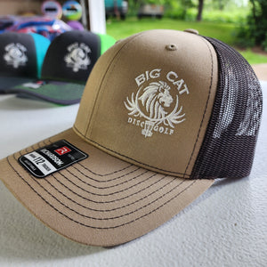 Big Cat Disc Golf Ball Caps (Snap Back)