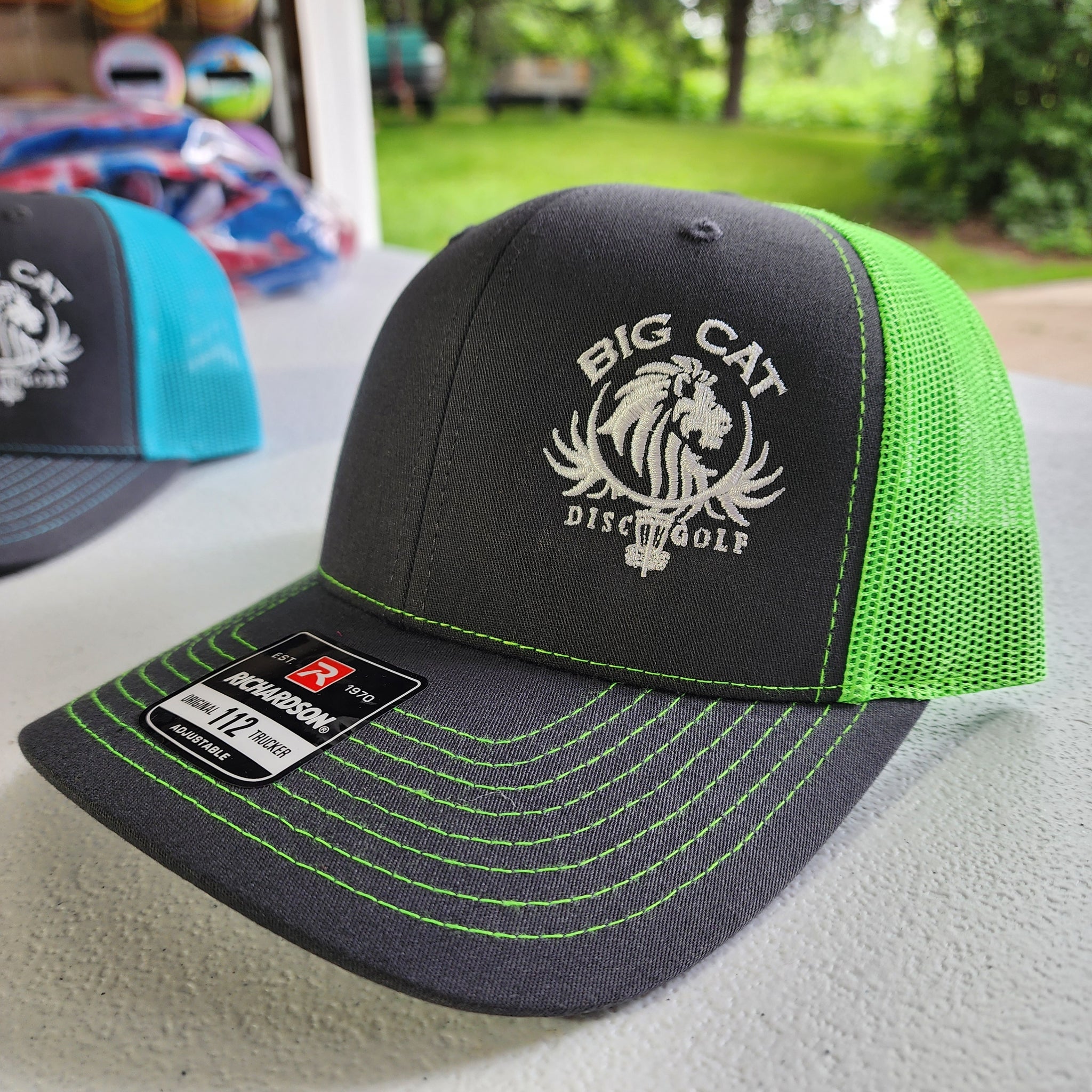Big Cat Disc Golf Ball Caps (Snap Back)