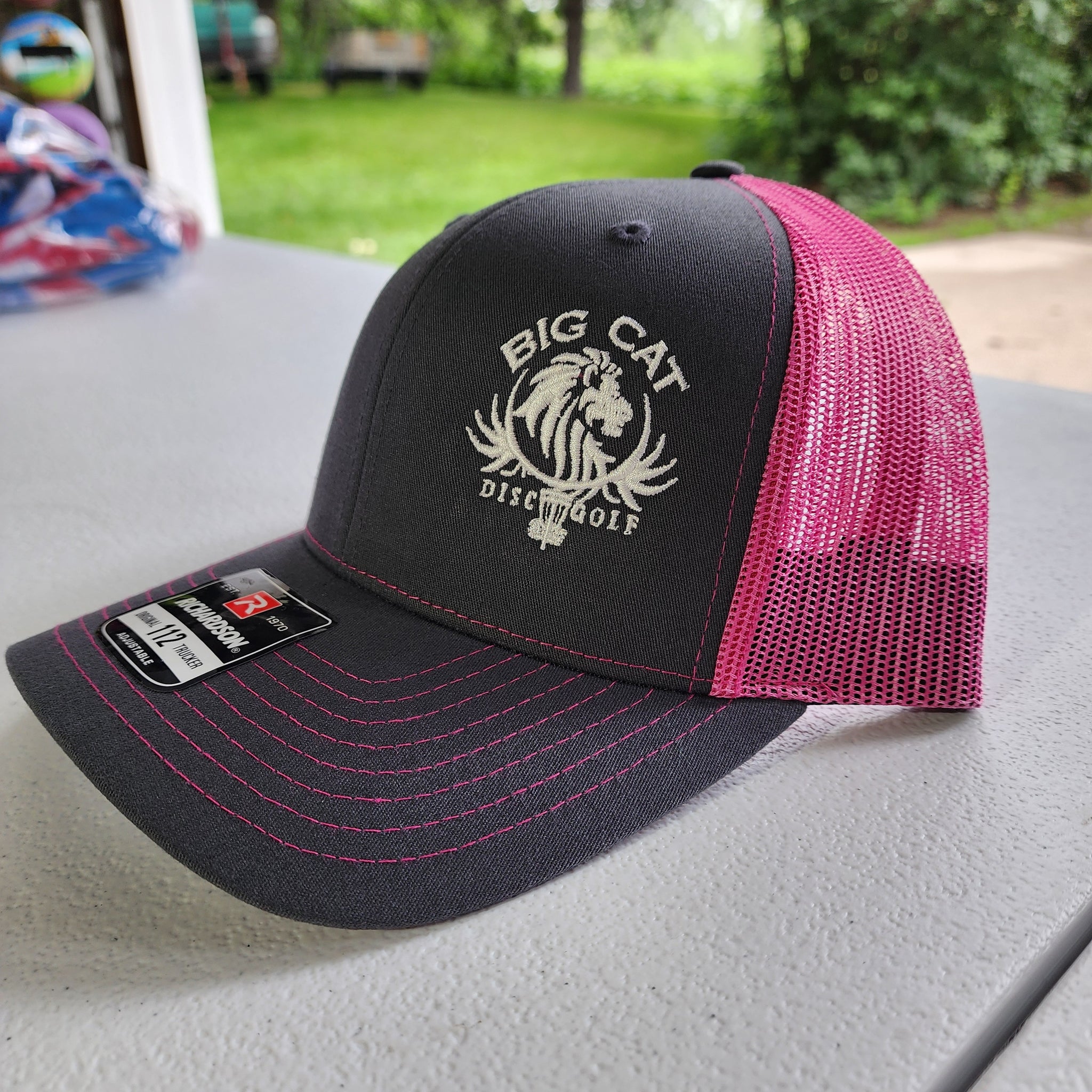 Big Cat Disc Golf Ball Caps (Snap Back)