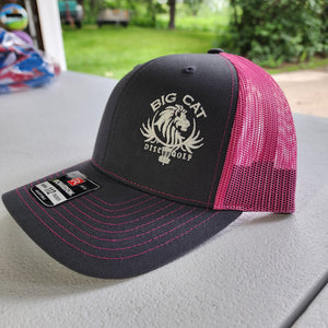 Big Cat Disc Golf Ball Caps (Snap Back)