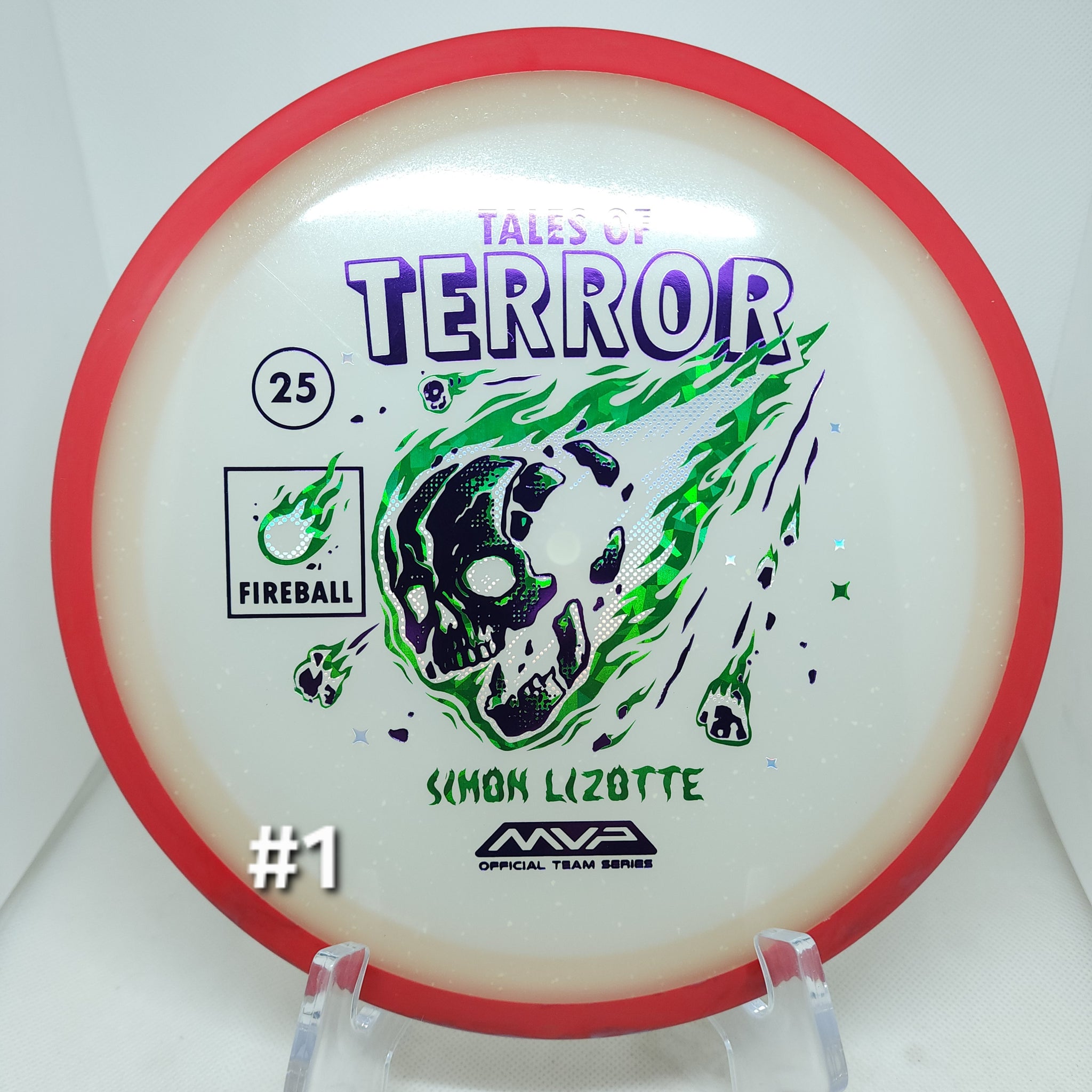 Fireball (Particle Proton Eclipse Plastic) Simon Lizotte Tales Of Terror Edition