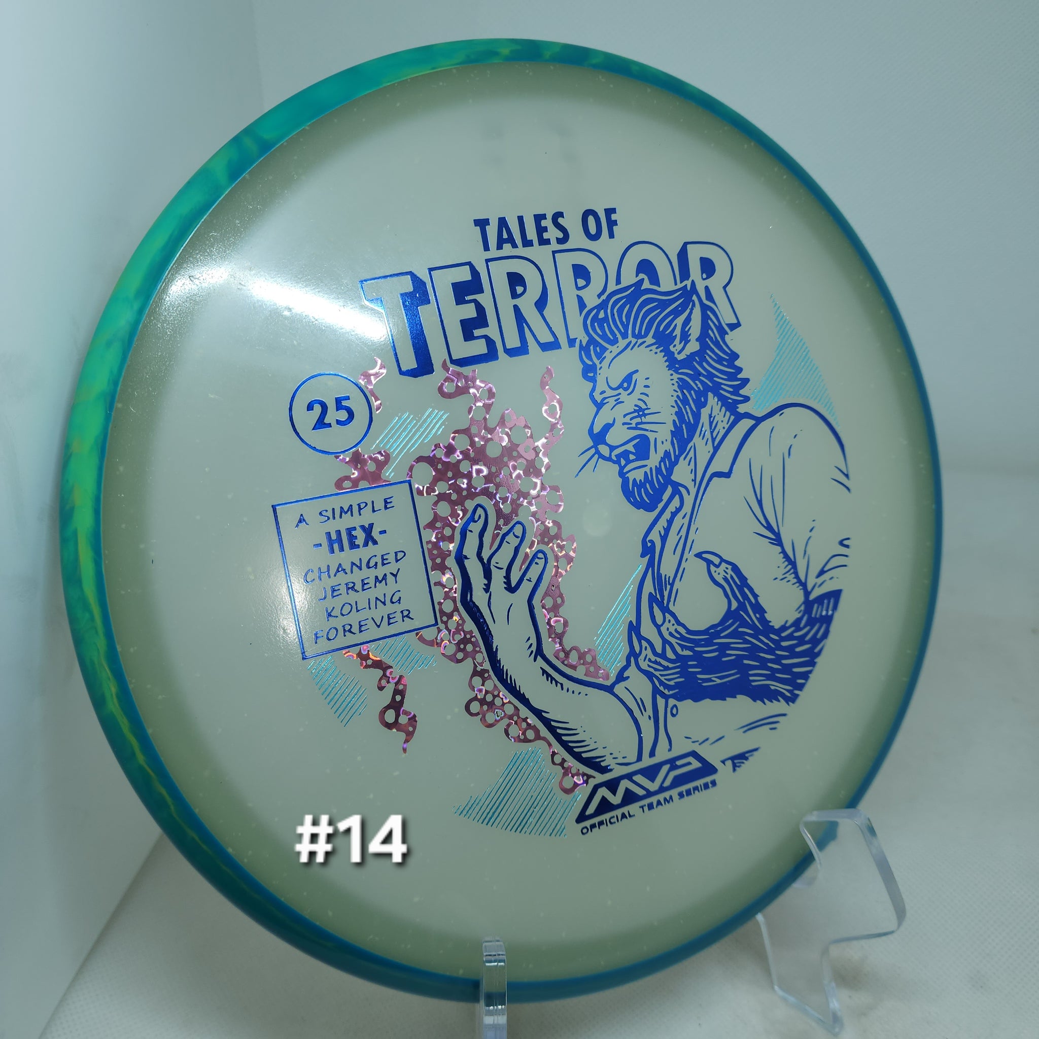 Hex (Particle Proton Eclipse Plastic) Tales Of Terror Jeremy Koling Team Series