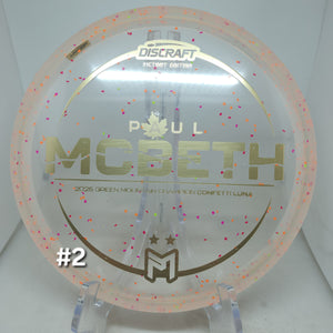 Luna (Confetti Z Plastic) Paul McBeth Victory Edition