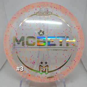 Luna (Confetti Z Plastic) Paul McBeth Victory Edition