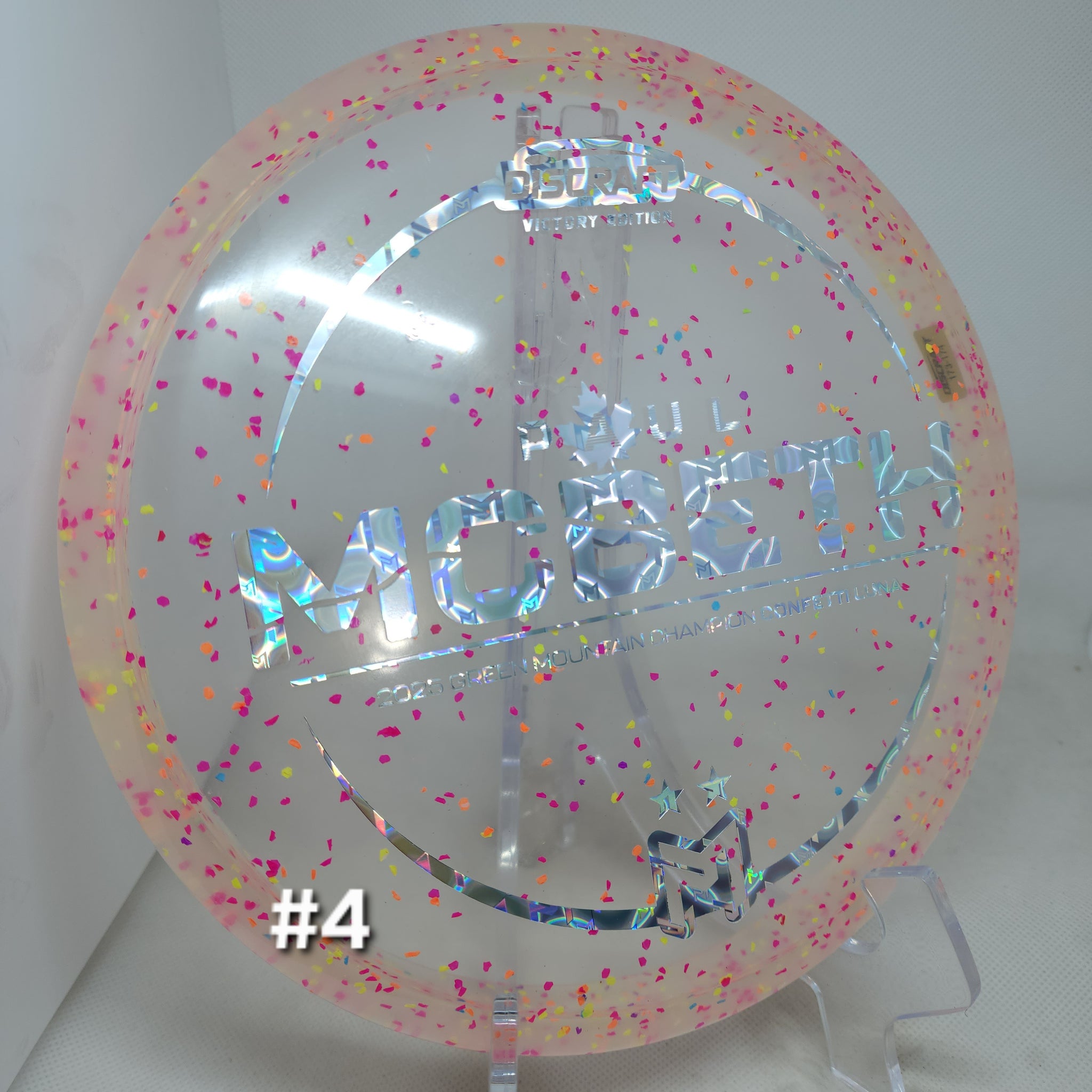Luna (Confetti Z Plastic) Paul McBeth Victory Edition