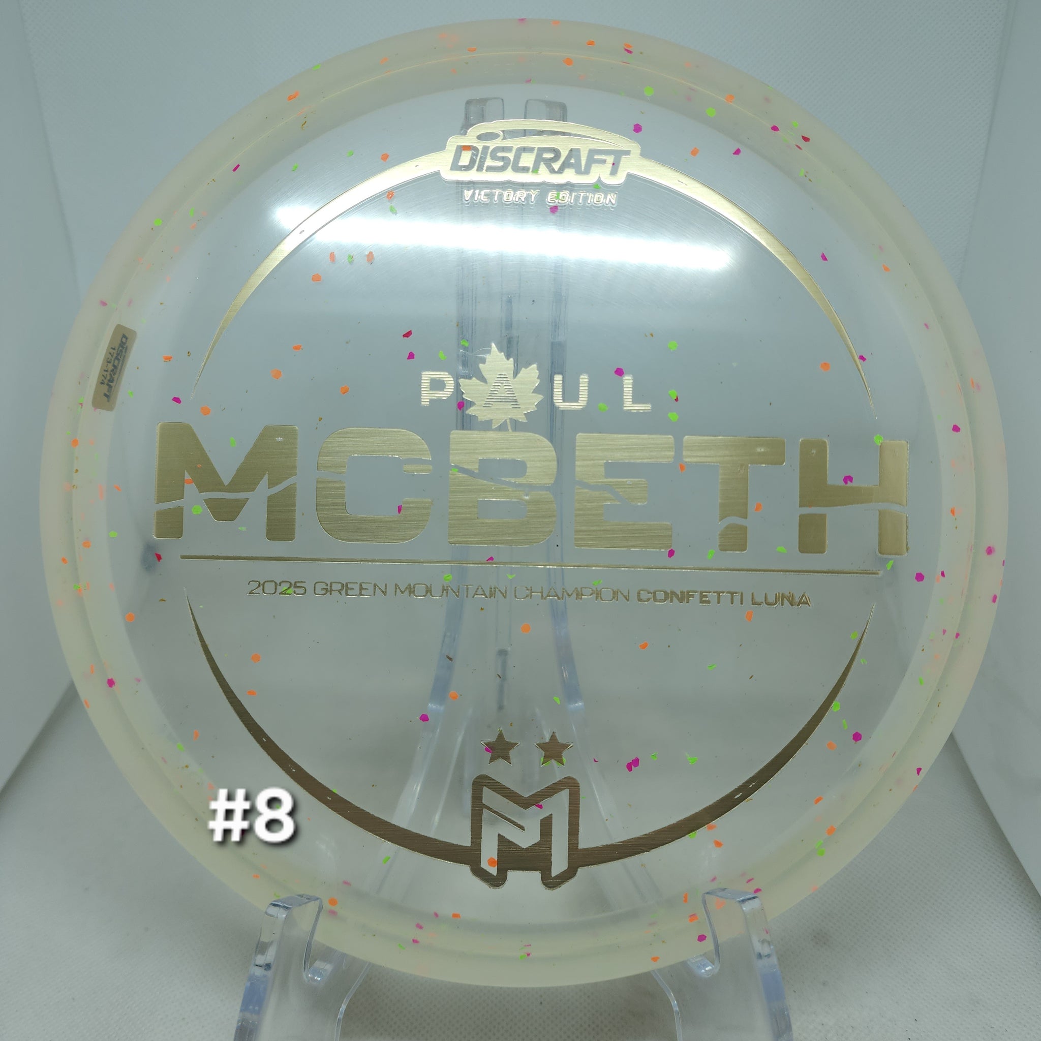 Luna (Confetti Z Plastic) Paul McBeth Victory Edition