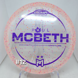 Luna (Confetti Z Plastic) Paul McBeth Victory Edition
