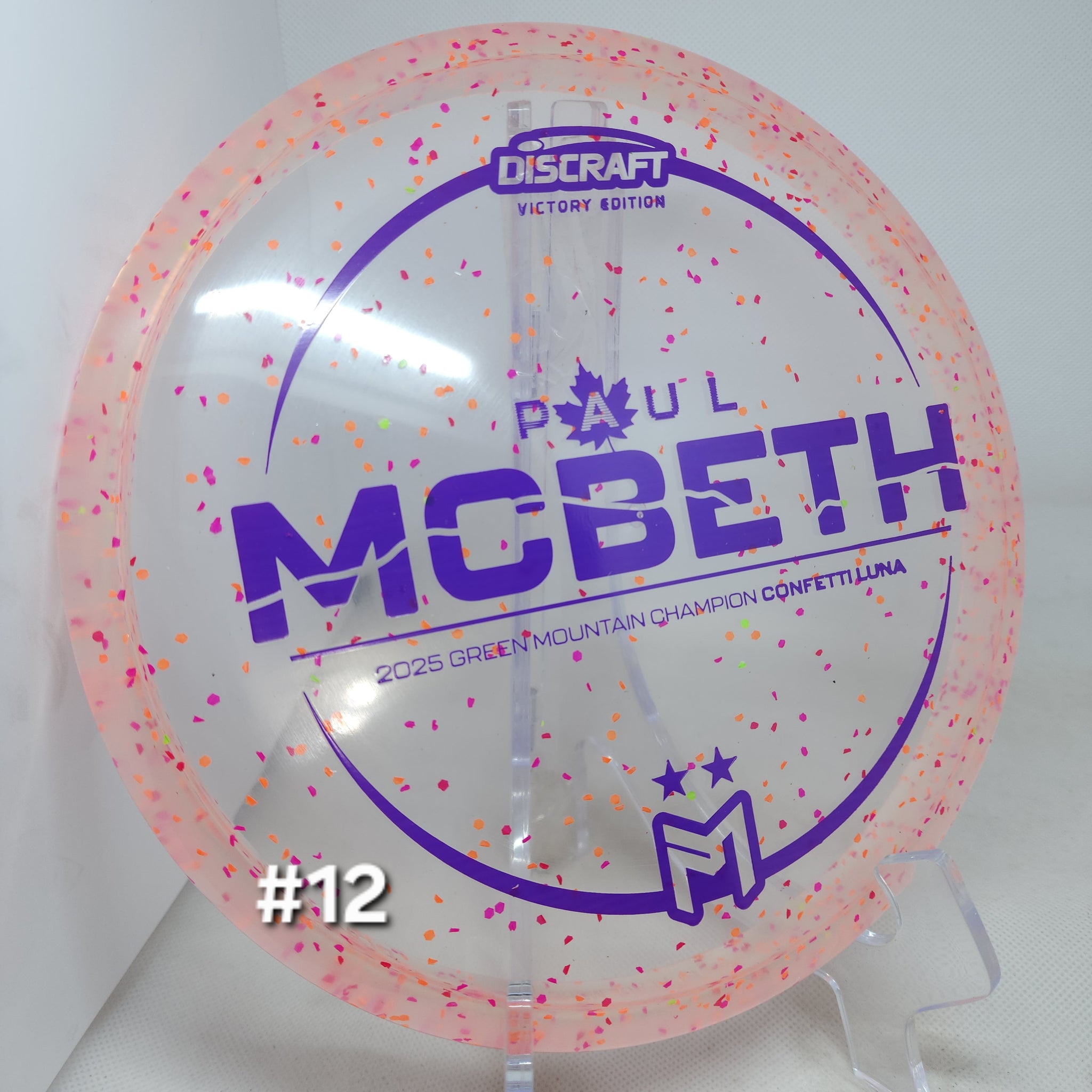 Luna (Confetti Z Plastic) Paul McBeth Victory Edition