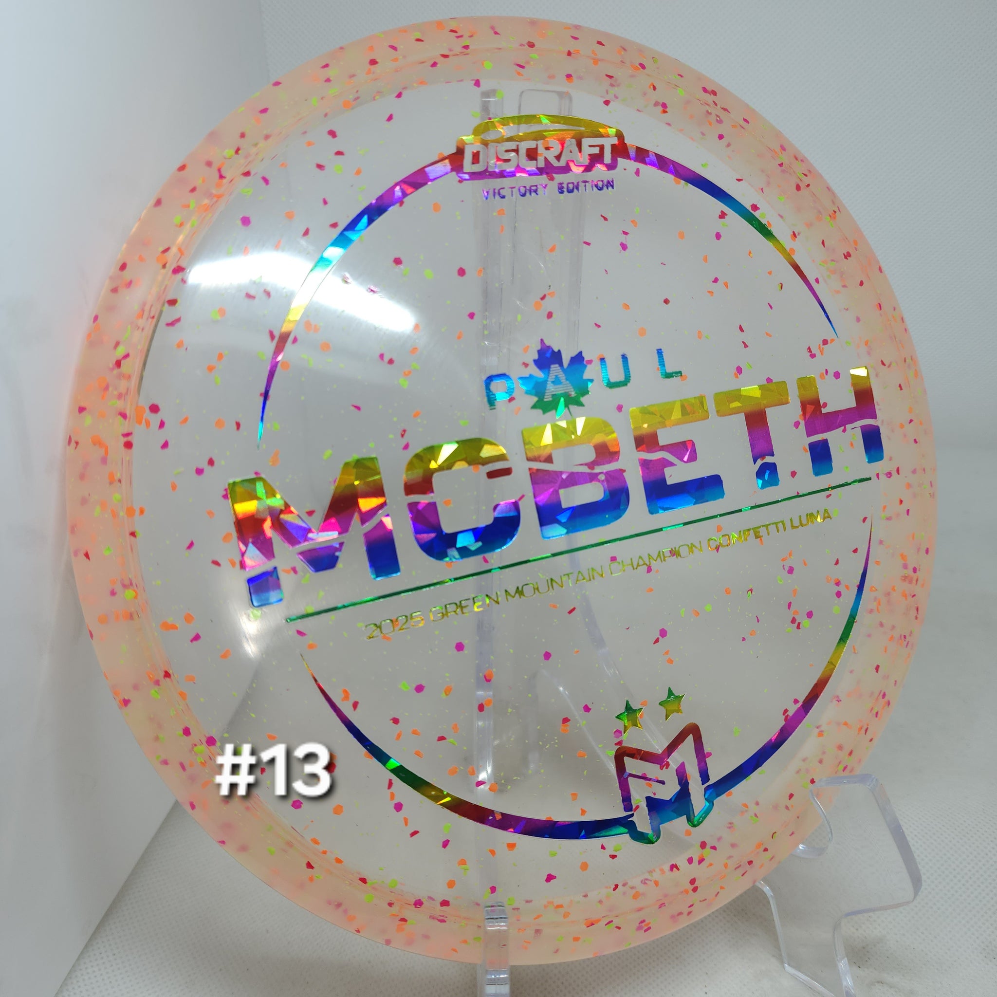 Luna (Confetti Z Plastic) Paul McBeth Victory Edition