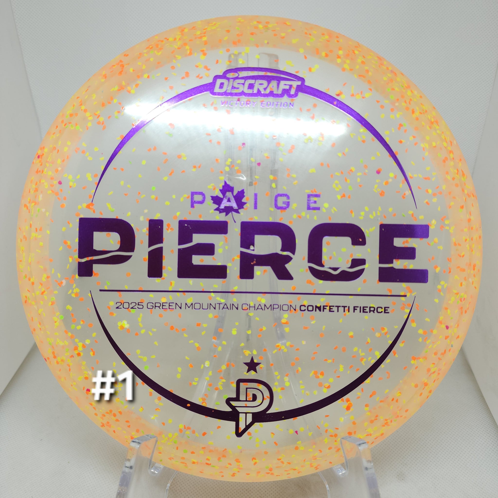Fierce (Confetti Z Plastic) Paige Pierce Victory Edition