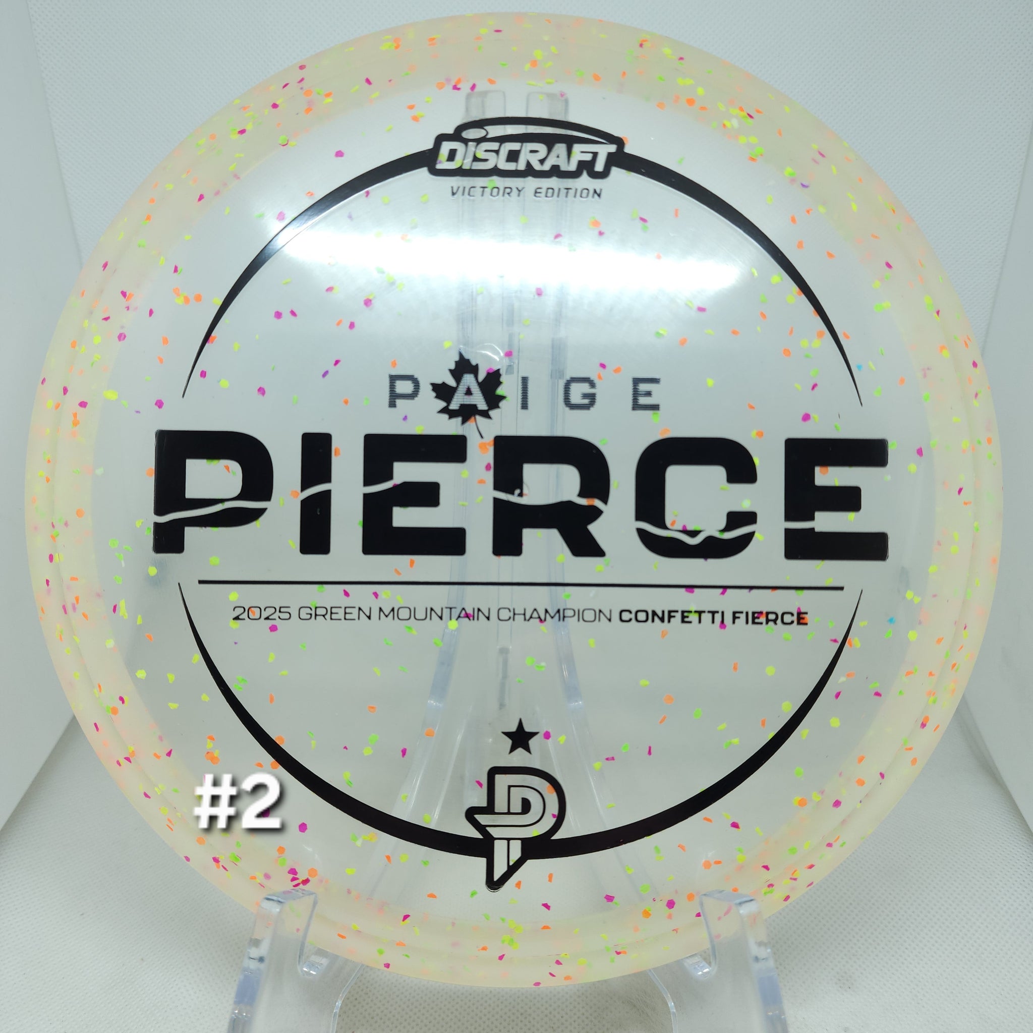 Fierce (Confetti Z Plastic) Paige Pierce Victory Edition