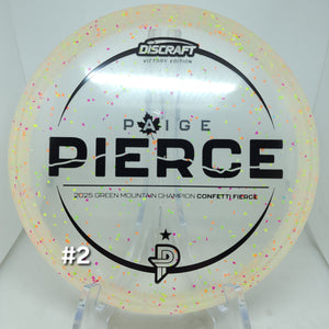 Fierce (Confetti Z Plastic) Paige Pierce Victory Edition