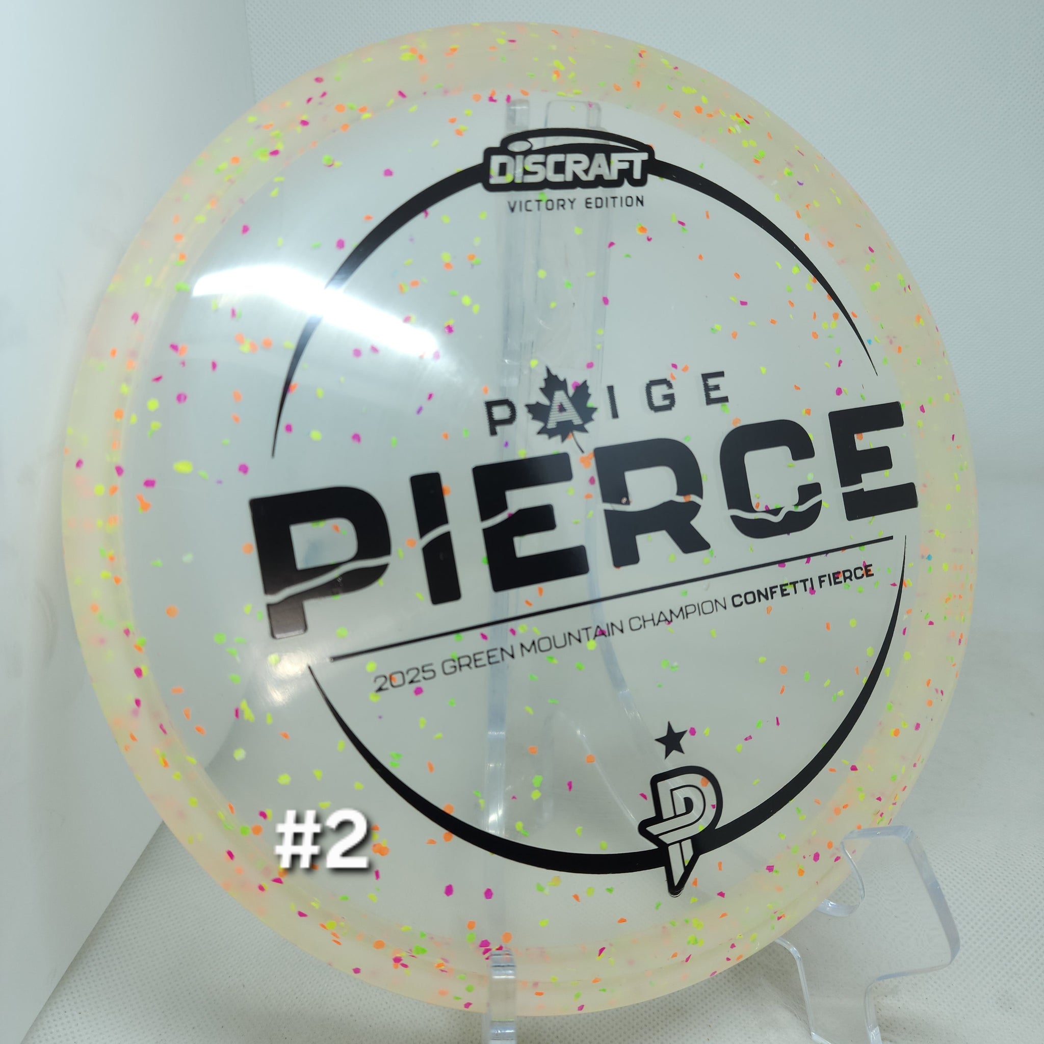 Fierce (Confetti Z Plastic) Paige Pierce Victory Edition
