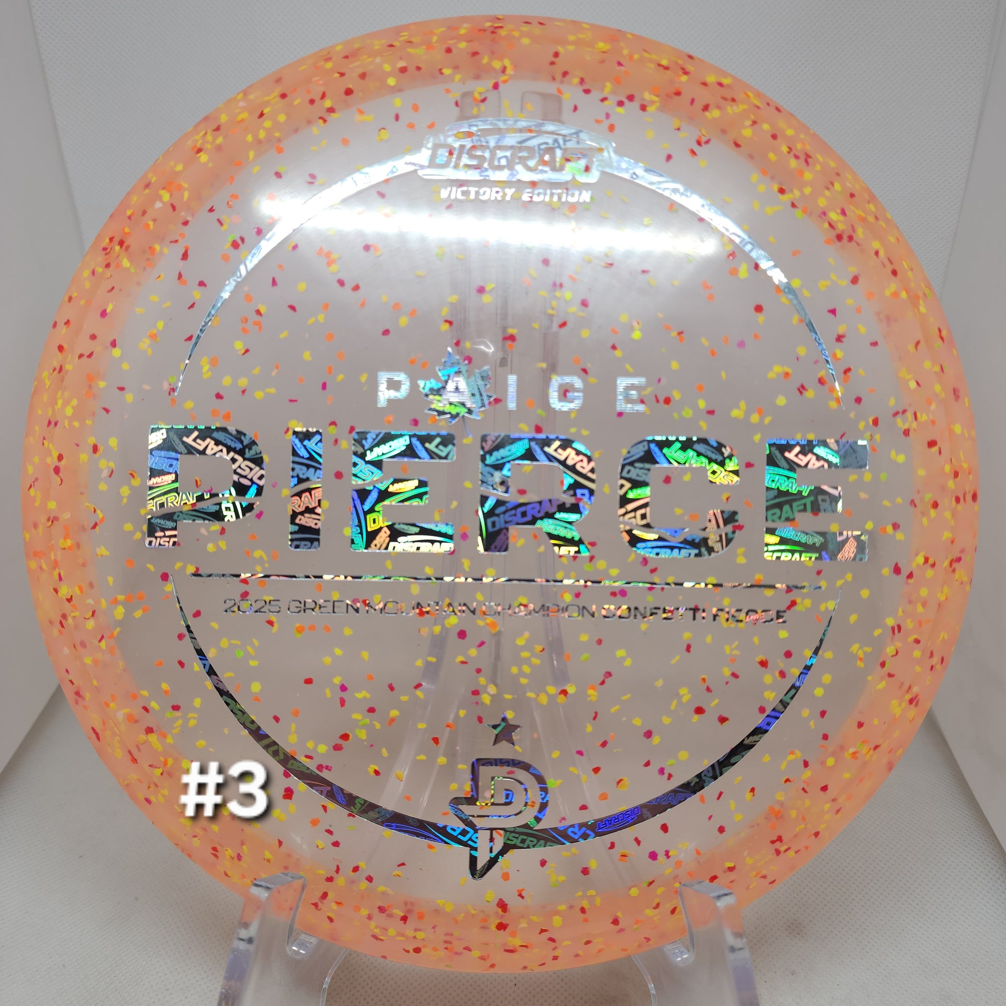 Fierce (Confetti Z Plastic) Paige Pierce Victory Edition