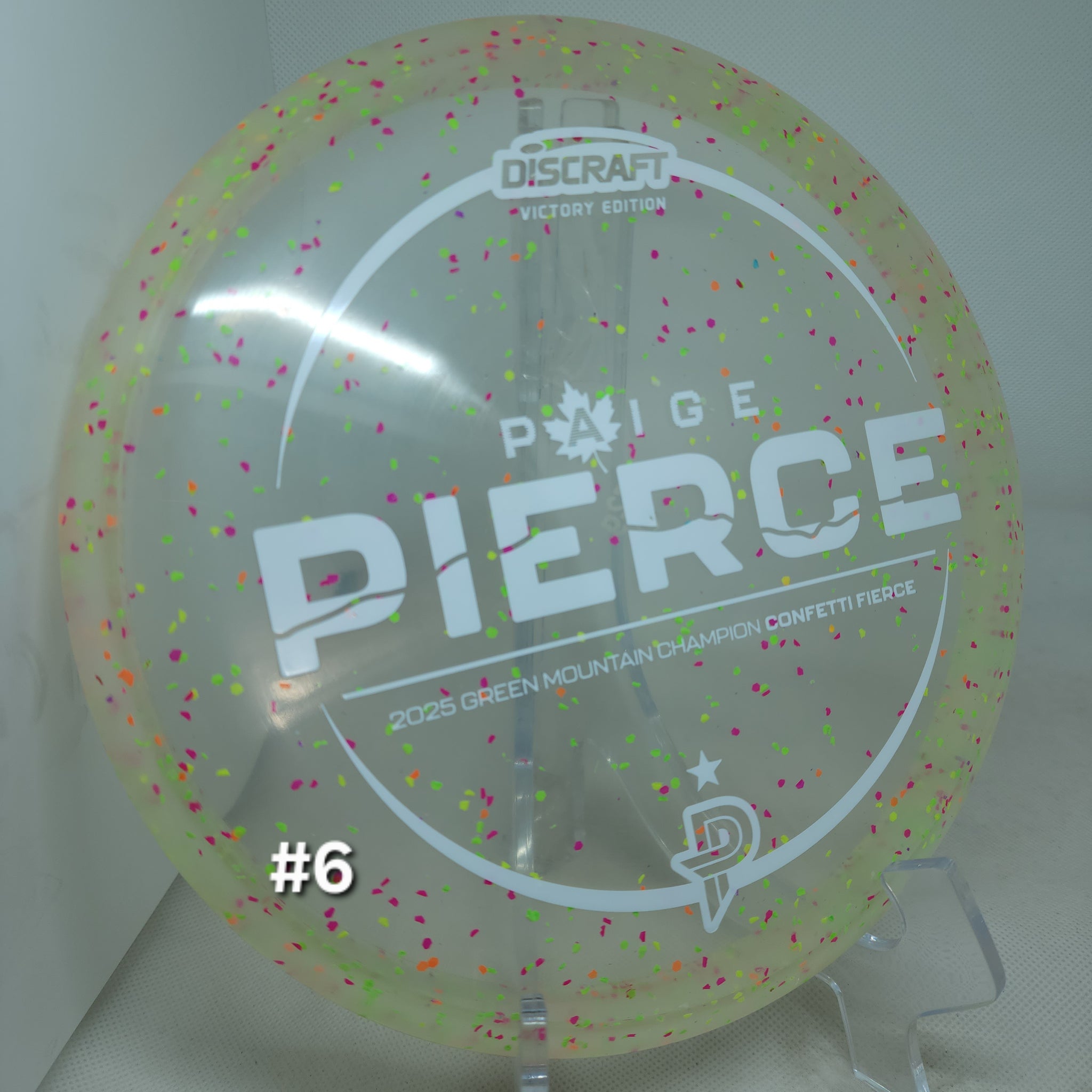 Fierce (Confetti Z Plastic) Paige Pierce Victory Edition