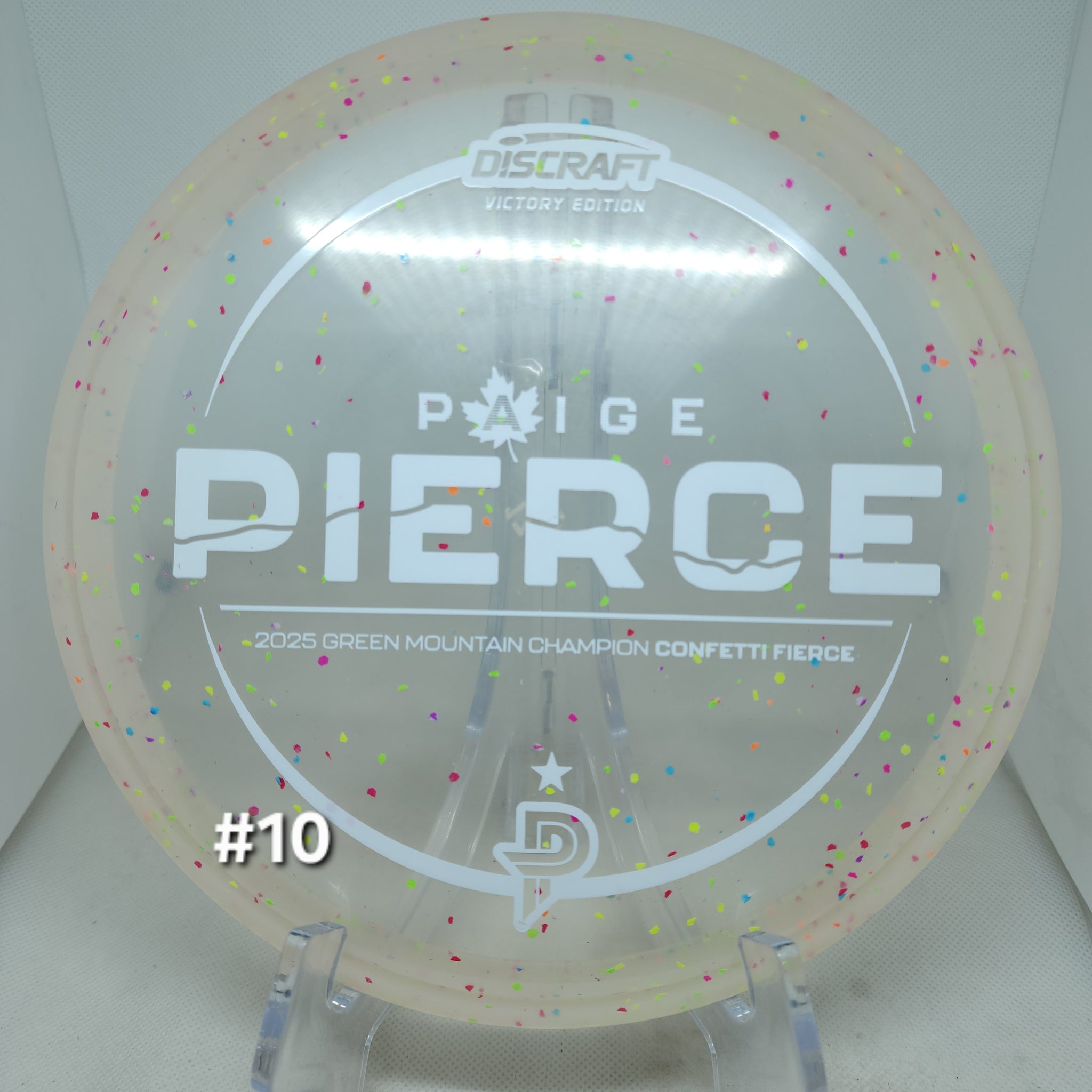 Fierce (Confetti Z Plastic) Paige Pierce Victory Edition