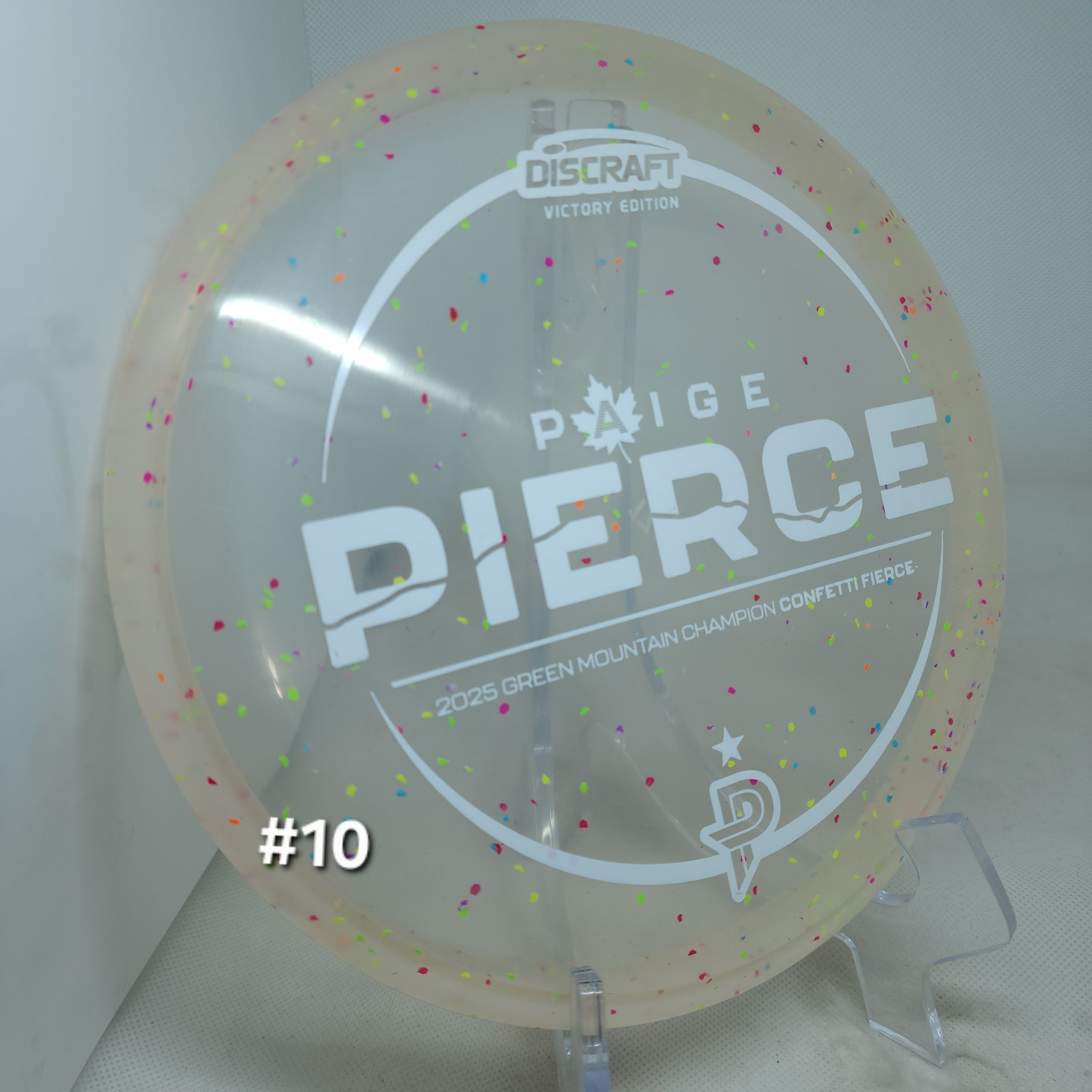 Fierce (Confetti Z Plastic) Paige Pierce Victory Edition