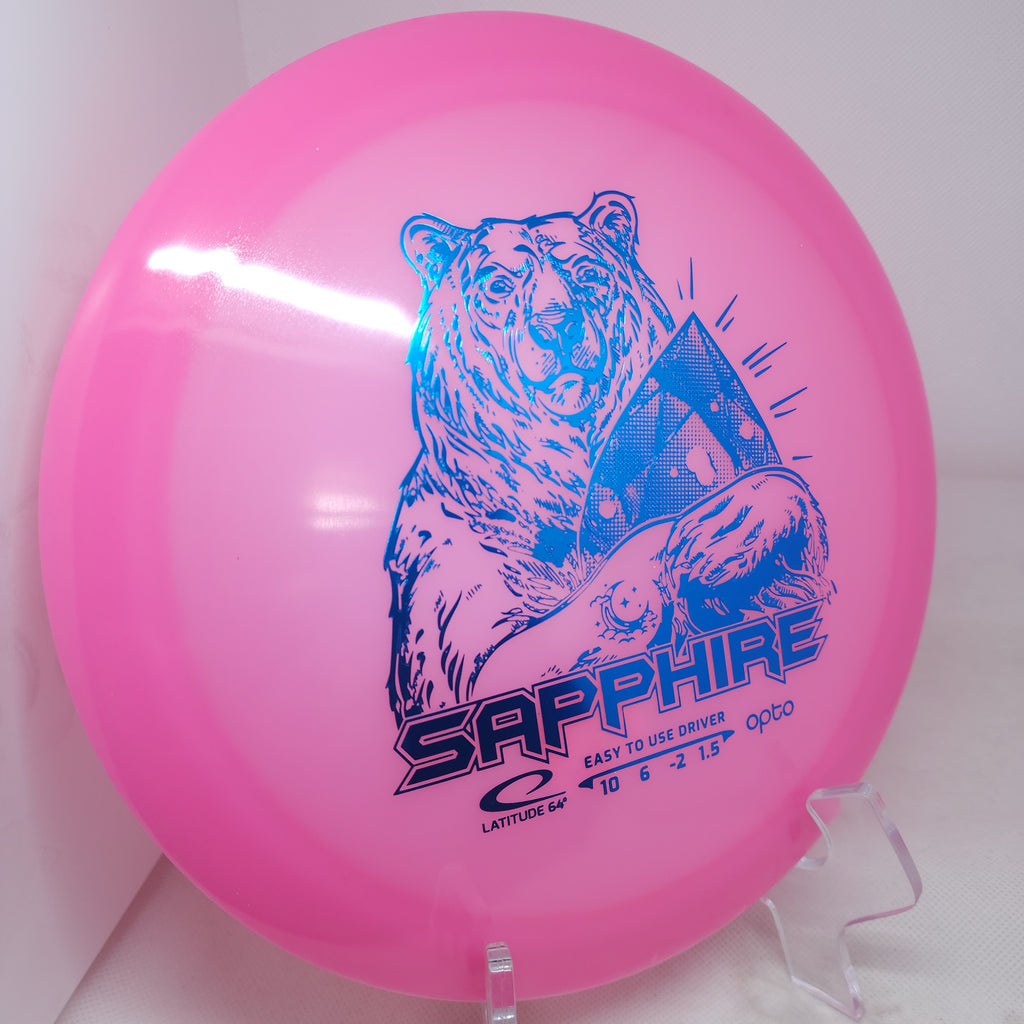 Sapphire (Moonshine Opto Plastic) Glow In The Dark