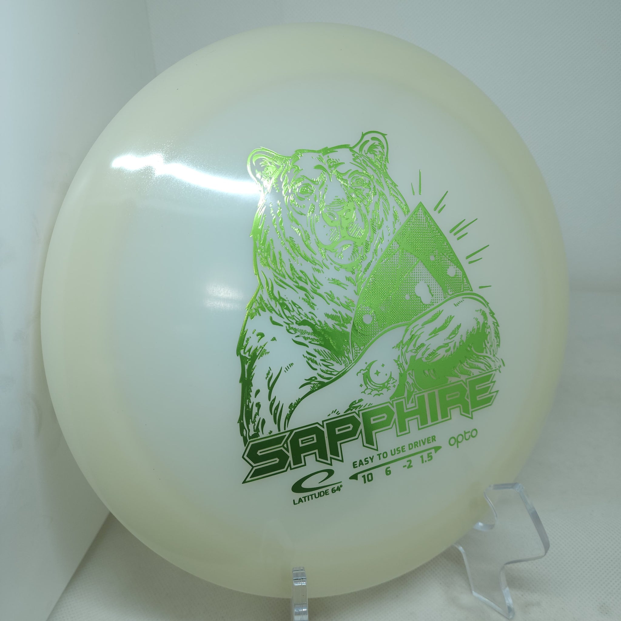 Sapphire (Moonshine Opto Plastic) Glow In The Dark