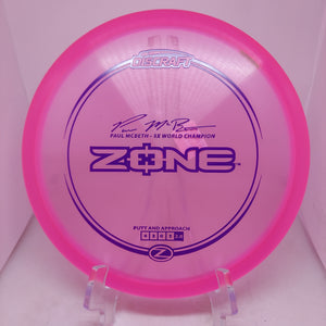 Zone ( Z Paul McBeth Line )