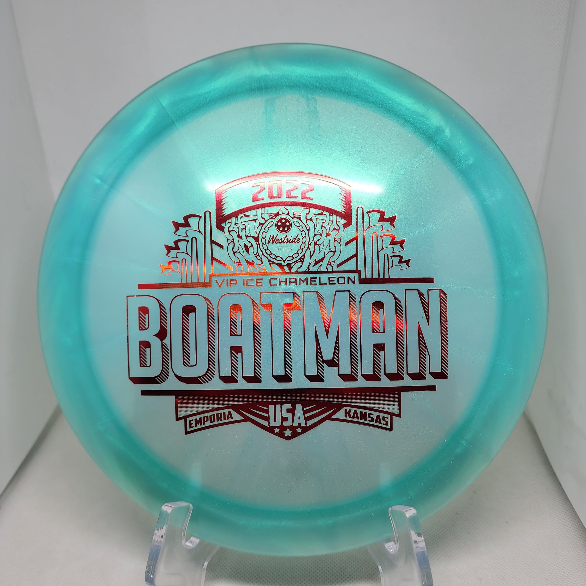 Boatman (Chameleon VIP) Delagoon Challenge Stamp